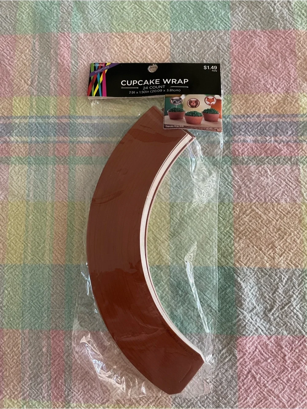 Cupcake Wraps - Brown - 24 count (set of 5)